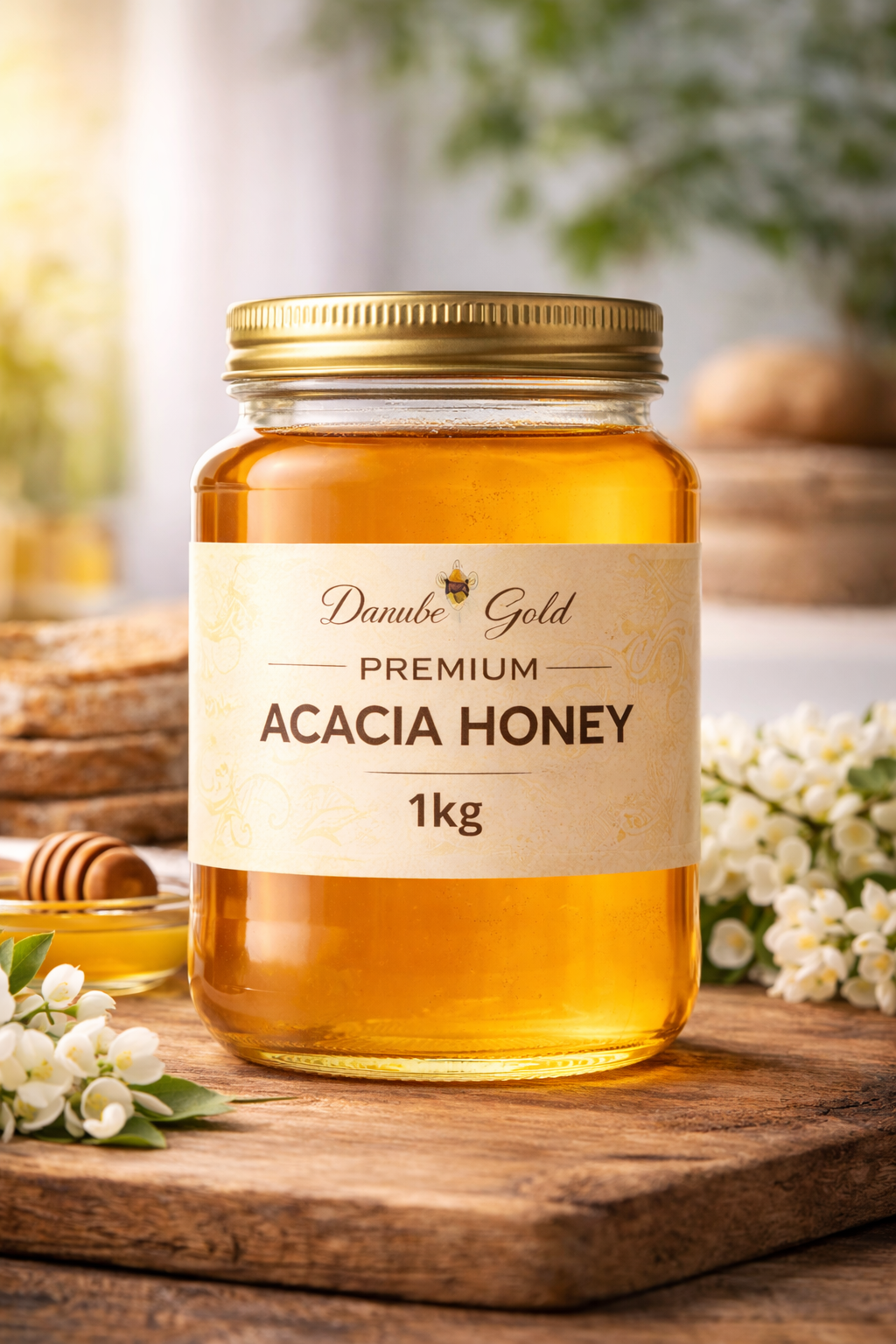 🍯 Danube Gold Acacia Honey – 1 kg